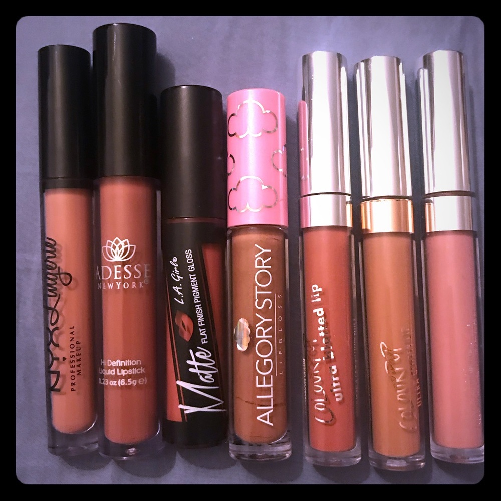 Lip bundle #8, 6 pieces [BARELY USED]